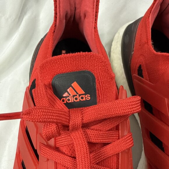 Adidas UltraBoost 21 Running Shoes Mens Size 11 Vivid Red Solar‎ Black Sneakers main image 12